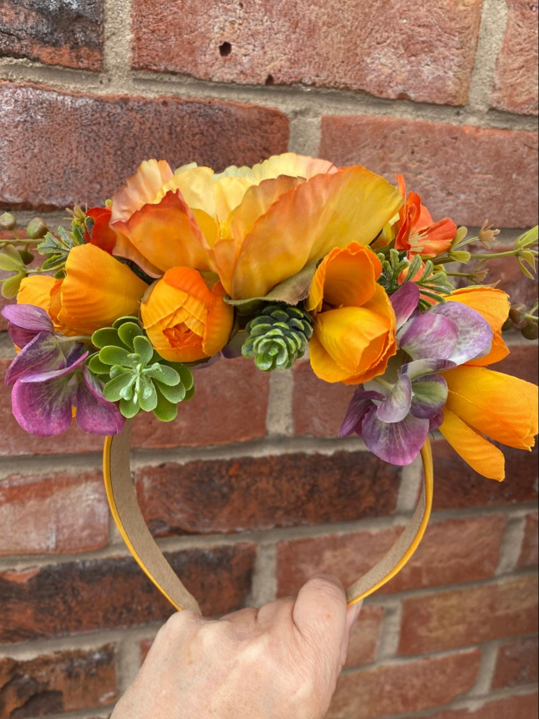 Sunburst Meadow Festival Crown