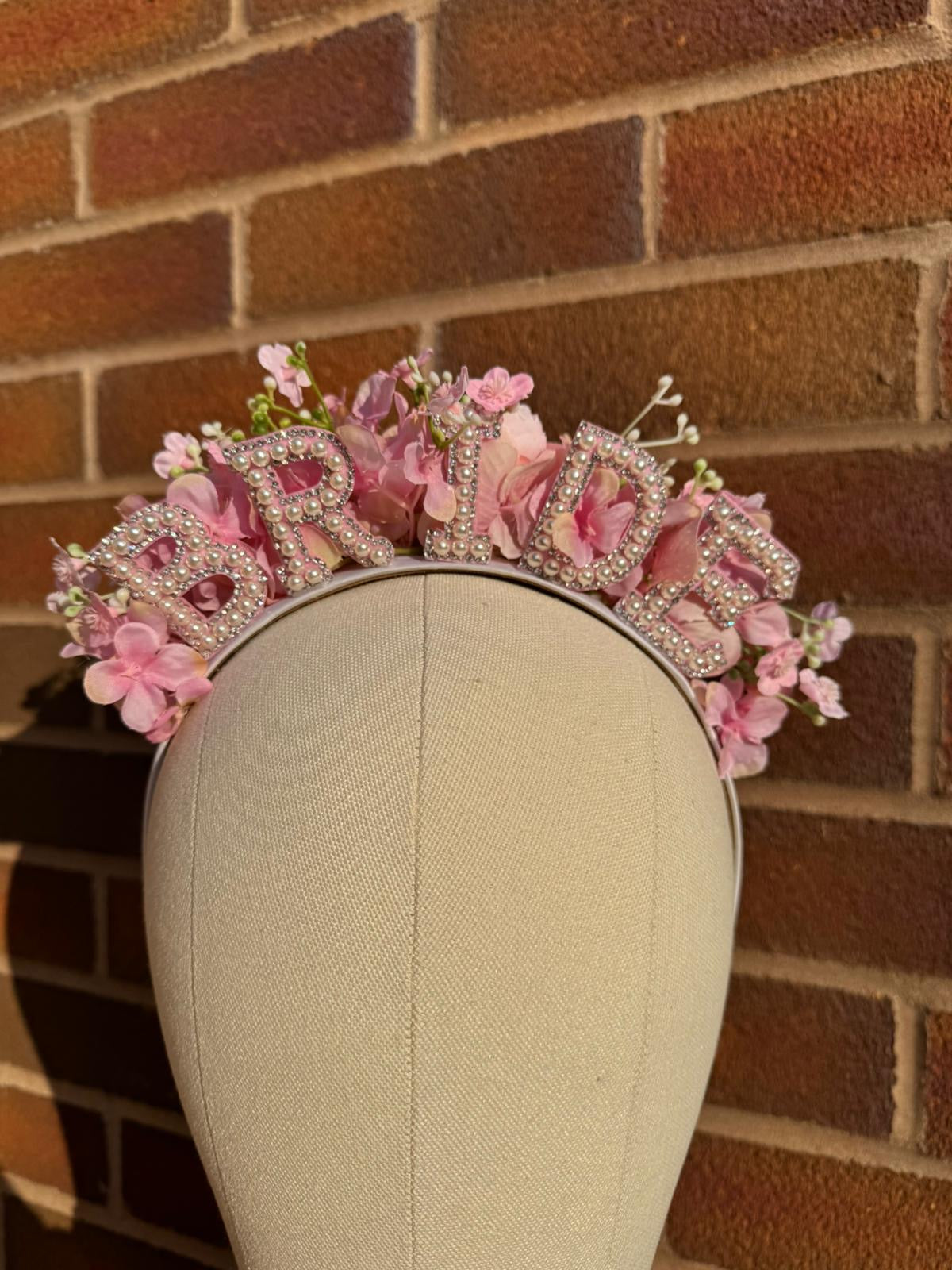 Floral Bride-to-Be Headband