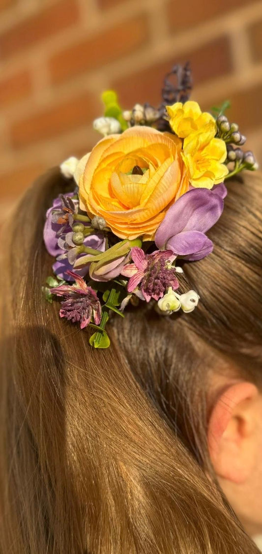 Wildflower Fascinator Hair Clip
