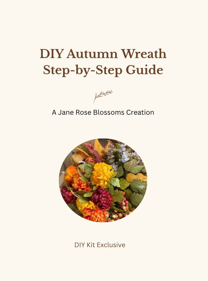 DIY Autumn Wreath Kit – Everlasting Artificial Florals