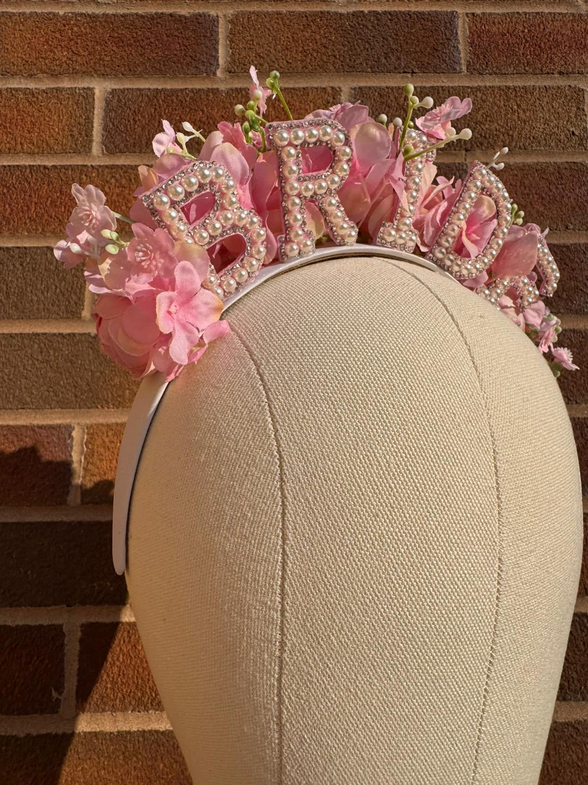 Floral Bride-to-Be Headband