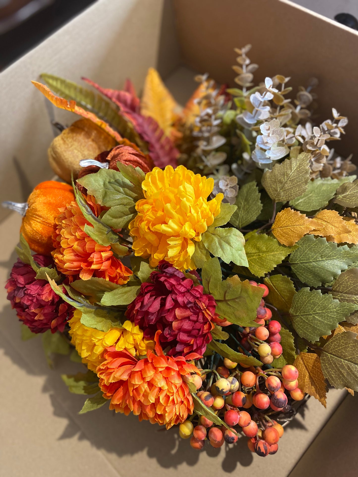 DIY Autumn Wreath Kit – Everlasting Artificial Florals